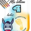 Letölthető, kinyomtatható életkor kártya Kifestő